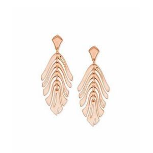 Kendra Scott Luca Drop Rose Gold Earrings